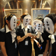 Illustration for article titled Chinese Employees Relieve Stress with Studio Ghibli Masks